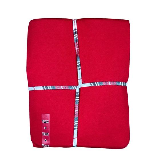 Better Cotton Women’s Plaid Pajama Set - 2XL - Picture 4 of 4